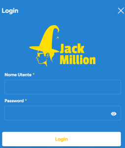 JackMillion casino login